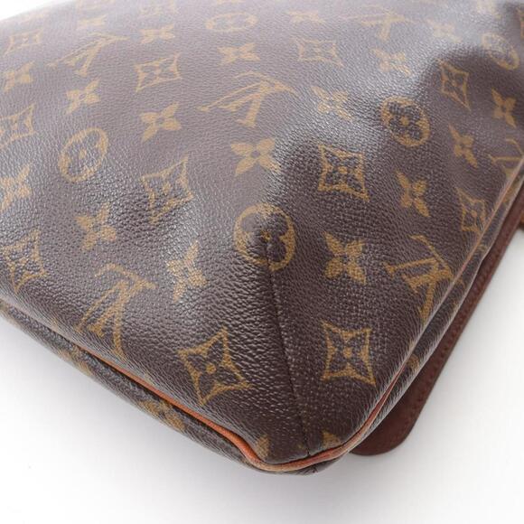 LOUIS VUITTON Brown Monogram Leather Shoulder Bag - Picture 13 of 13